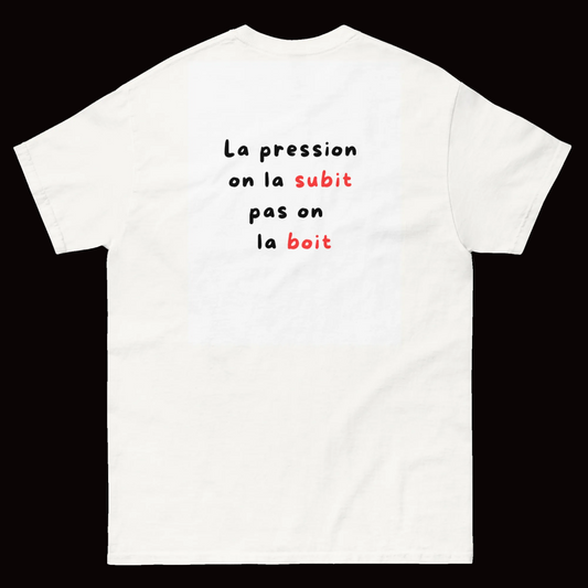 La pression on la ...