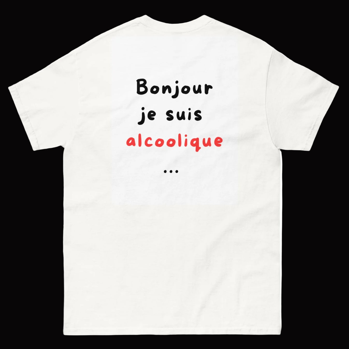 Bonjour, je suis alcoolique ...
